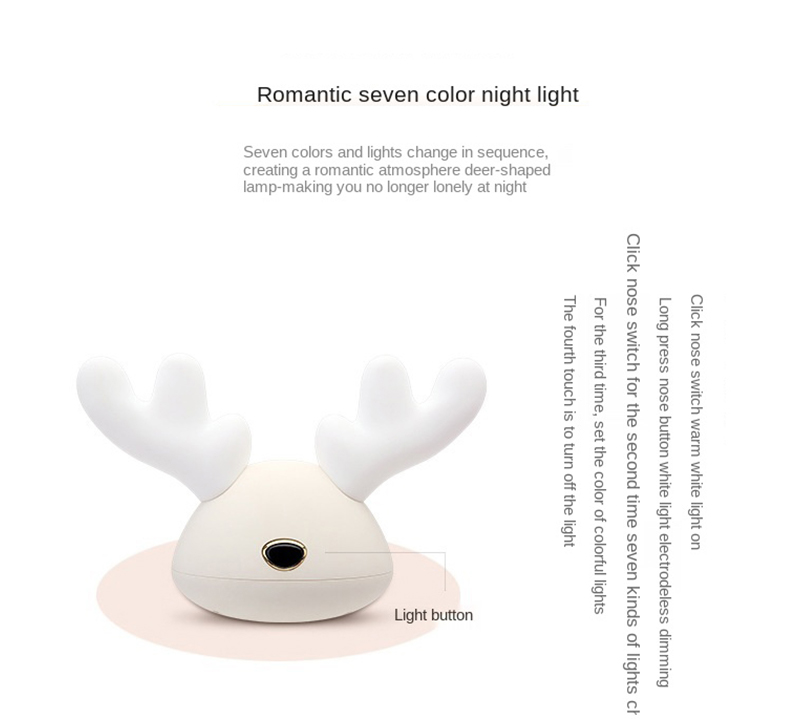 antlers lovely to sleep with the small night light 8