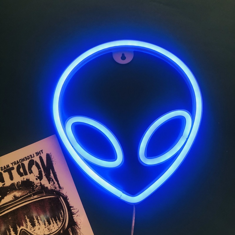 MDNL1002-Led Hanging Alien Neon Sign