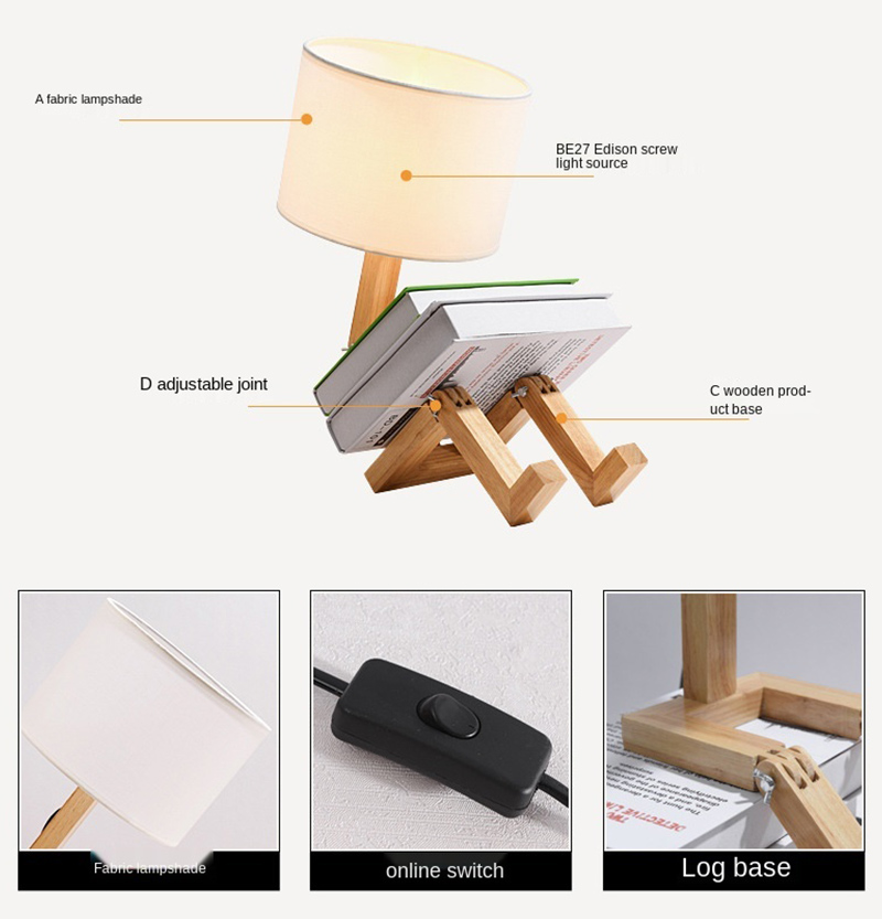 led simple reading desk lamp 9