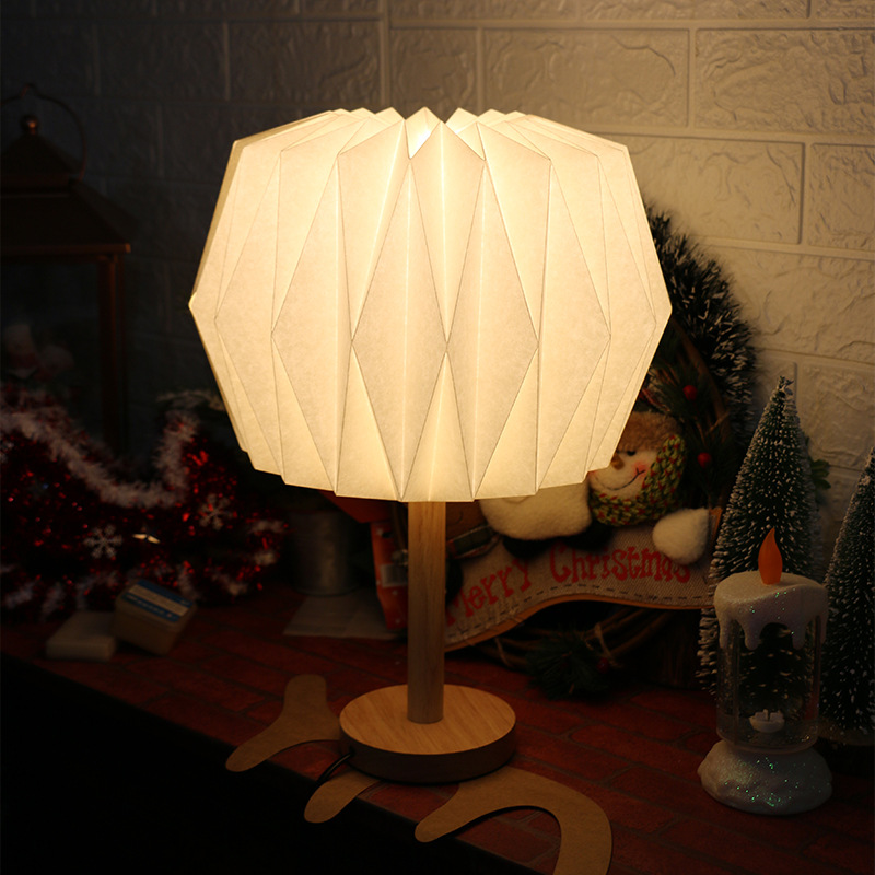 MDTL0008-Lampe de bureau bricolage Lanterne Origami